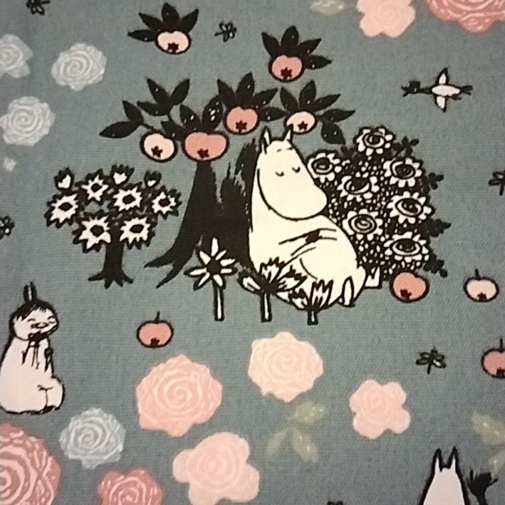 ๐ NWT Moomin Blue/no Tote " Moomin mamma is dreaming" - Picture 5 of 7